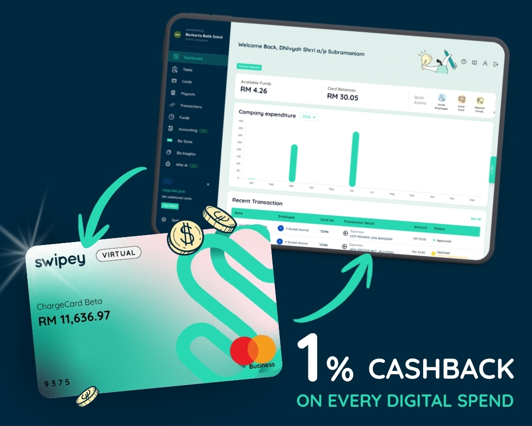 Earn 1% back on your business spend