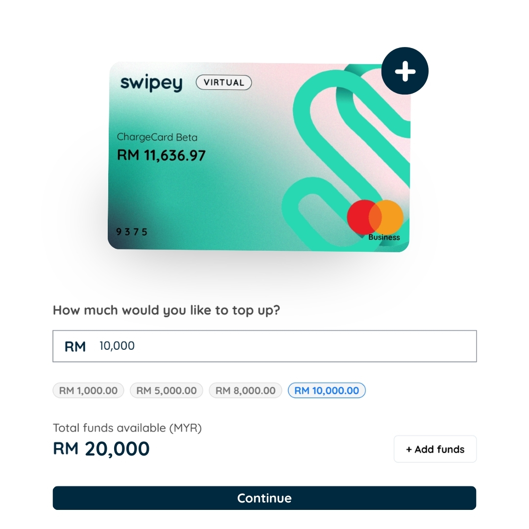 Top up your card